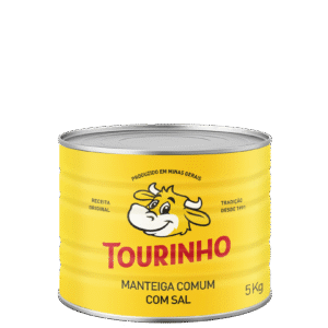Manteiga Comum com Sal Tourinho Lata 5kg