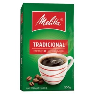 Café Melitta Tradicional Vácuo 500g – Fardo com 10 Unidades