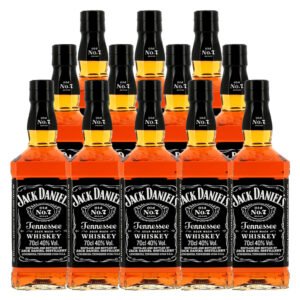 Whisky Jack Daniels 1L – Caixa 12 Unidades