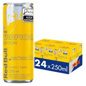 Energético Red Bull Frutas Tropicais 250ml – Caixa com 24 Unidades