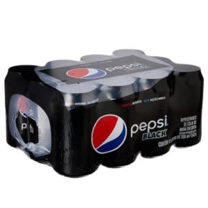 Refrigerante Pepsi Black Lata 350ml – Fardo 12 Unidades