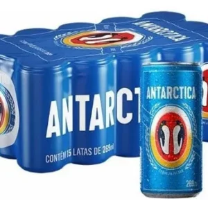 Cerveja Antarctica Lata 269ml – Fardo 15 Unidades