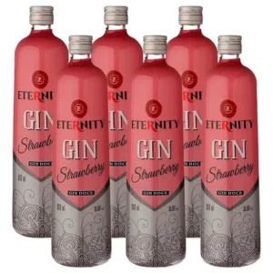 Gin Eternity Morango 950ml – Caixa com 6 Unidades