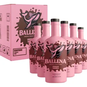 Licor Ballena Chocolate 750ml – Caixa com 6 Unidades