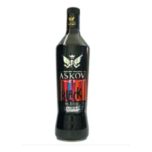 Vodka Askov Black Frutas 900ml – Caixa com 12 Unidades