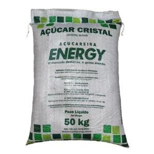 Açúcar Cristal Energy Saco 50kg