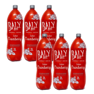 Energético Baly Cramberry Pet 2 Litros – Fardo com 6 Unidades