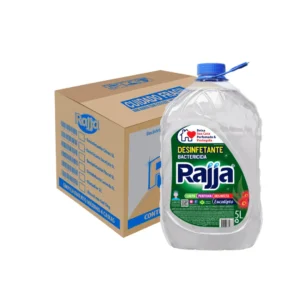 Desinfetante Bactericida Eucalipto 5L Rajja – Caixa com 4 Unidades