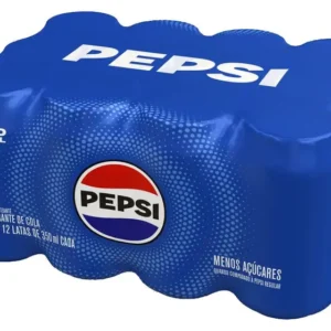 Refrigerante Pepsi Lata 350ml – Fardo 12 Unidades