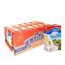 Leite Integral Lider 1 Litro – Caixa com 12 Unidades