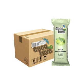 Gelo Coco Leve Sabor Limão 200ml – Caixa com 30 Unidades