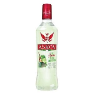 Vodka Askov Limão 900ml – Caixa com 12 Unidades