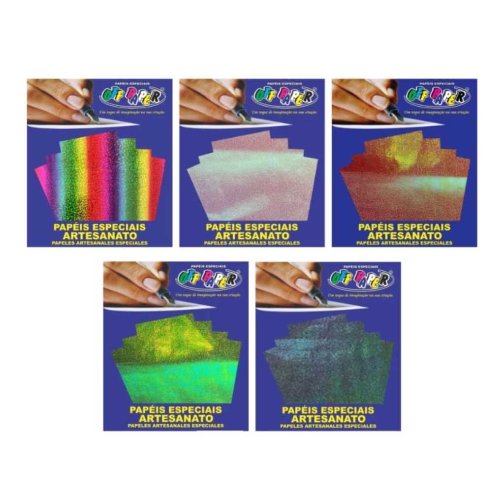 Papel Lamicote Holográfico A4 250g