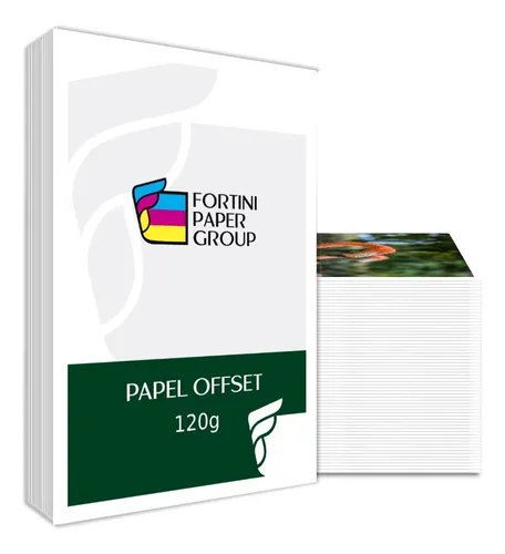 Papel Offset Fortini A3 120g 500 Folhas