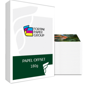 Papel Offset Fortini A3 180g 500 Folhas